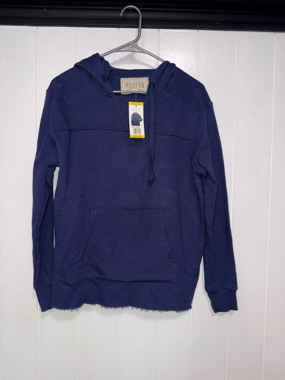 🔆NWT Navy Pullover Hoodie - Women’s Casual Long-Sleeve